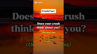 Does your crush think about you? (Check these signs)#shorts #psychologyfacts #aesthetic