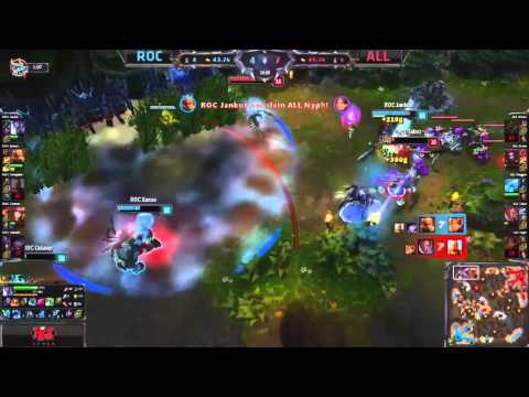 ROC vs ALL | Highlights | LCS EU W5D1 | Game 3