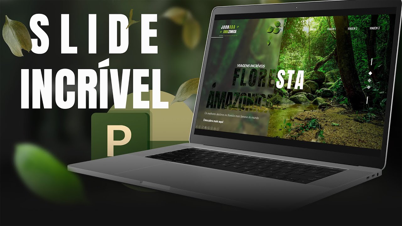 Slide incrível com vidro desfocado para você arrasar na sua próxima apresentação.