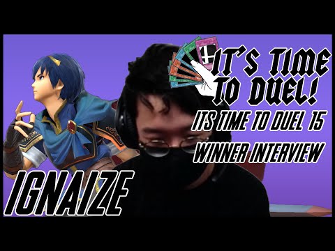 It's Time to Duel #15 Winner Interview Ignaize