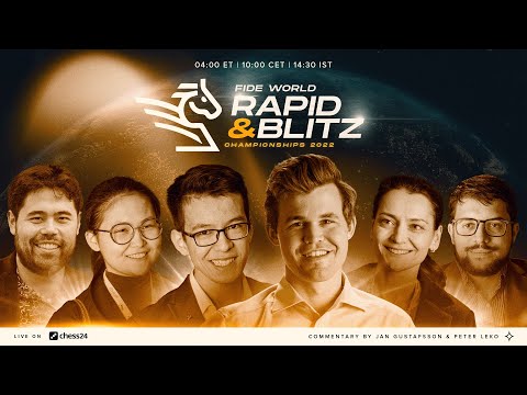 World Rapid Championship 2022 | Day 1 | Peter Leko & Jan Gustafsson