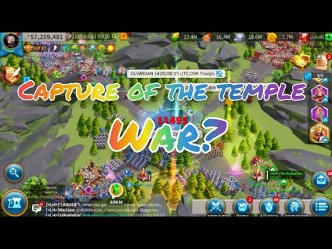 Rise of kingdoms - Capture of the temple - 2155