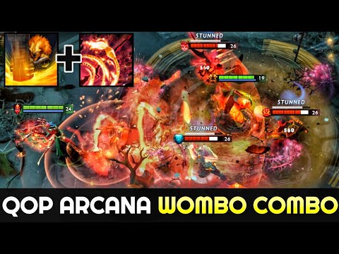 NOONE Queen of Pain Arcana Destroyed Enemies with Wombo Combo Strat 7.26 Dota 2