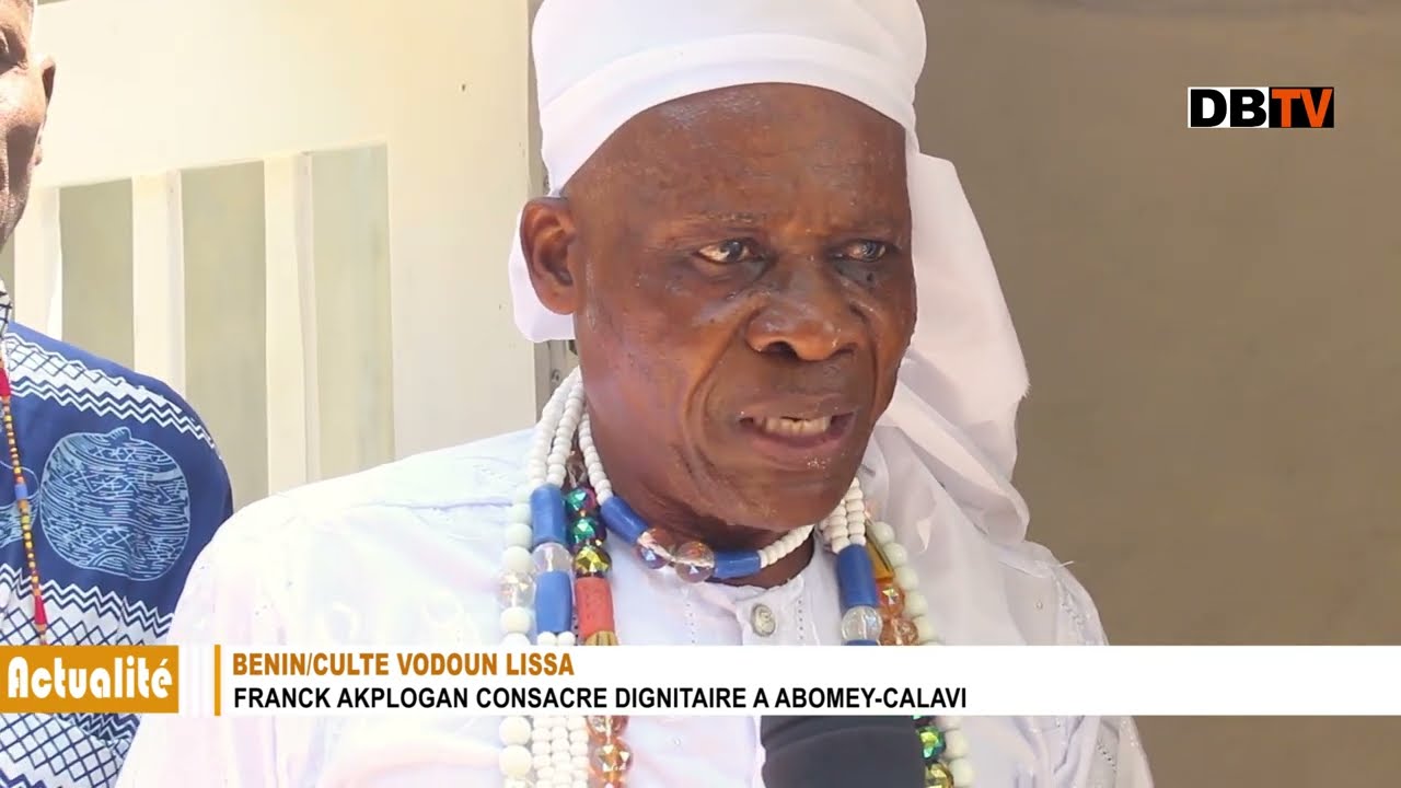 Bénin/Culte vodoun Lissa: Franck Akplogan consacré dignitaire à Abomey-calavi