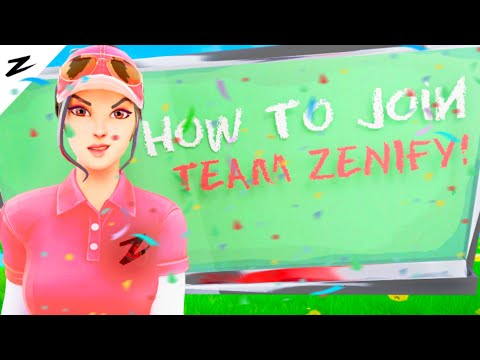 How To Join Team Zenify (Join A Fortnite Clan)   #ZenifyUpNext​