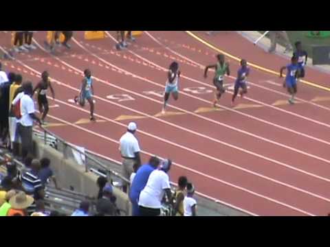 2013 AAU JUNIOR OLYMPIC CHAMPIONSHIPS - 9 UNDER GIRLS 100 METER SEMI -HEAT 2