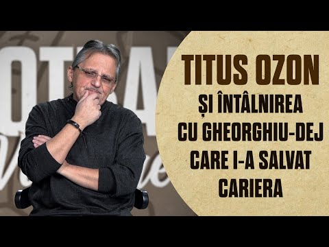 VINTAGE FOOTBALL with Alin Buzărin: Titus Ozon and the meeting with Gheorghiu-Dej that saved his ...