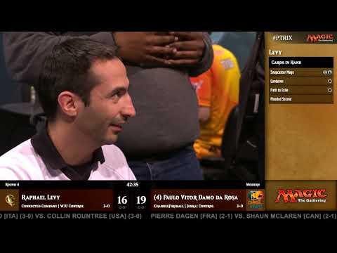 Pro Tour Rivals of Ixalan - Round 4: Raphaël Lévy vs  Paulo Vitor Damo da Rosa