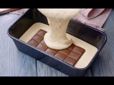 Plumcake veloce ripieno al cioccolato: il risultato è troppo goloso per non provarlo!