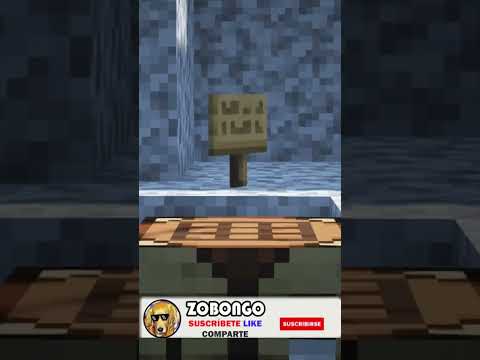 Zobongo - WOODEN SIGN in MINECRAFT