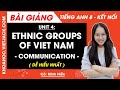 Tiếng Anh lớp 8 Unit 4 | Communication | Ethnic groups of Viet Nam - trang 44 Global Success