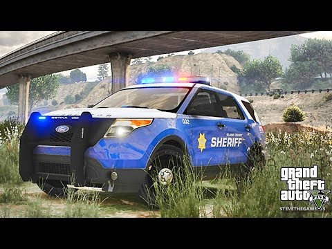 GTA 5 MODS LSPDFR 820 - SHERIFF PATROL!!! (GTA 5 REAL LIFE PC MOD)