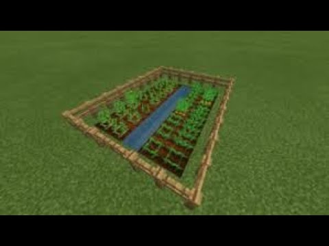 How To Make A Cool Looking Farm In Minecraft