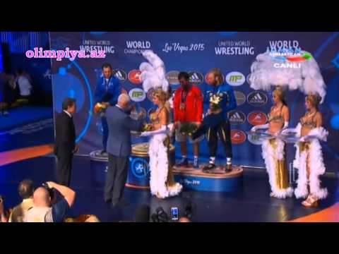 Rasul Chunayev wresling world championship gold medalist Las Vegas 2015