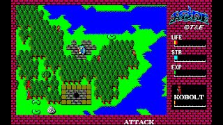 Sharp X1 Game: Hydlide (1985)