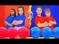 Girls VS Boys More Challenges