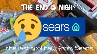 The End of Sears Craftsman A final tool haul from Sears