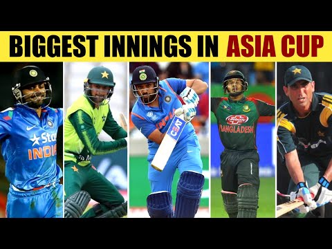 Asia Cup 2023 : Top 5 Highest Individual Scores in Asia Cup history | #cricket #benefitofyou #shorts