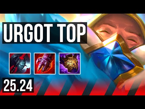 URGOT vs MALPHITE (TOP) | EUW Master | 25.24