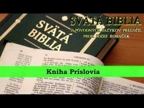 Kniha Príslovia - Biblia SK
