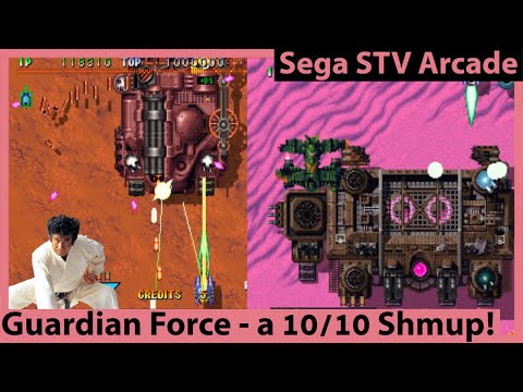 Guardian Force! Success' Arcade Shmup Classic on the Sega STV Arcade Board and Sega Saturn!