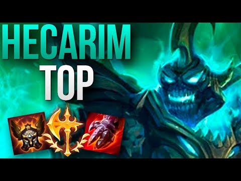 CONQUEROR HECARIM TOP IS UNSTOPPABLE | CHALLENGER HECARIM TOP GAMEPLAY | Patch 9.6 S9