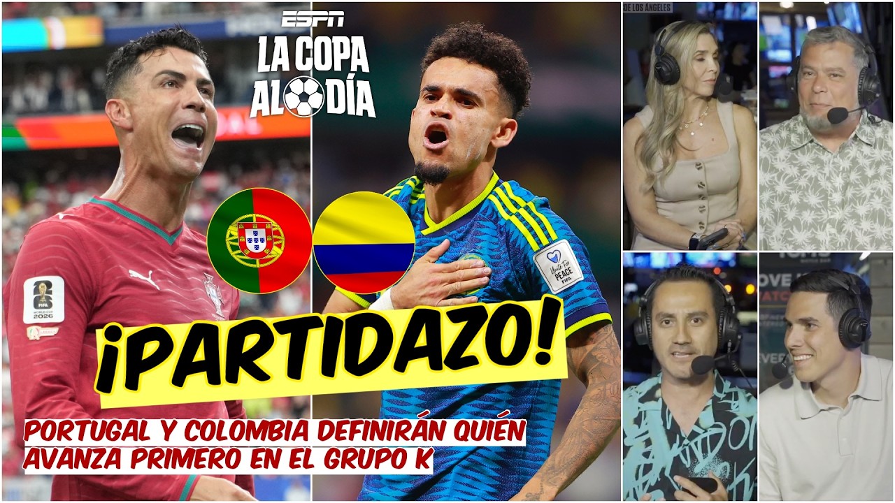 Portugal TIENE que NEUTRALIZAR a LUIS DÍAZ, si le QUIERE ganar a ESTA COLOMBIA | La Copa al Día