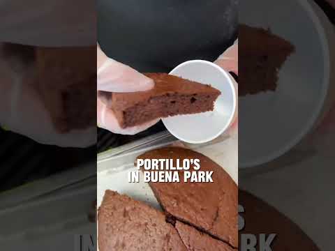 🍫🥤 Have you heard of the famous chocolate cake shake at Portillo’s Buena Park?
