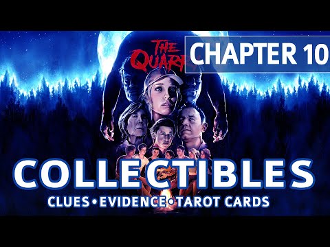 The Quarry - Chapter 10 All Collectible Locations (Clues, Evidence, Tarot Cards)