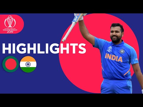 Bangladesh vs India  ICC Cricket World Cup 2019 Match Highlights