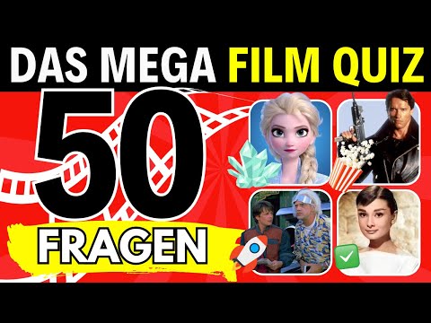 Film Quiz: Teste dein Filmwissen von damals bis heute mit 50 Fragen  🎥🍿 🎬