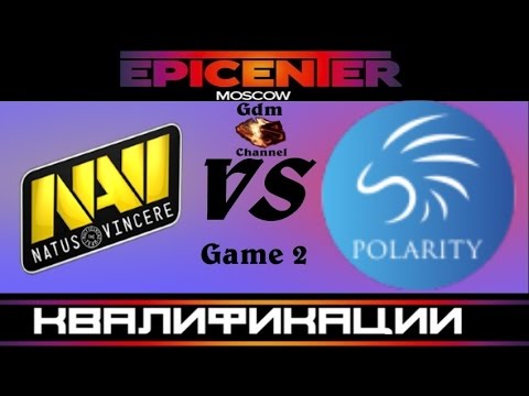 Na'Vi vs Polarity, 2 игра, Epicenter EU & CIS Online Qualifier | 02.04.2016 [RU]