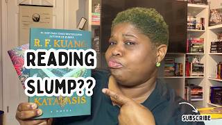 How Did I Get in a Reading SLUMP 🐢|Reading Katabasis|Buddy Reading|New Books #booktok #bookish #book