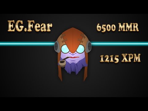 Dota 2 EG.Fear plays Tinker | 6500 MMR | 1215 XPM