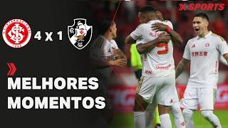 INTERNACIONAL 4X1 VASCO - MELHORES MOMENTOS - BRASILEIRÃO SÉRIE A