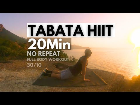Tabata Hiit 20 MINUTI ALLENAMENTO per tutto il corpo / Tabata 30/10 / SENZA RIPETIZIONE