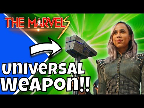 The POWER of the Universal Weapon   Nia Decosta Talks The Kree in The Marvels   MCU News