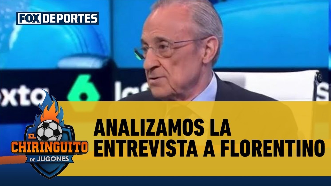 😉 "ME PARECE ESPECTACULAR" | Analizamos la entrevista a Florentino Pérez | El Chiringuito