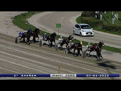 Aversa trotto 7 Gennaio 2023 - 2° Corsa