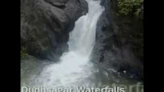 preview picture of video 'Tours-TV.com: Dudhsagar Falls'