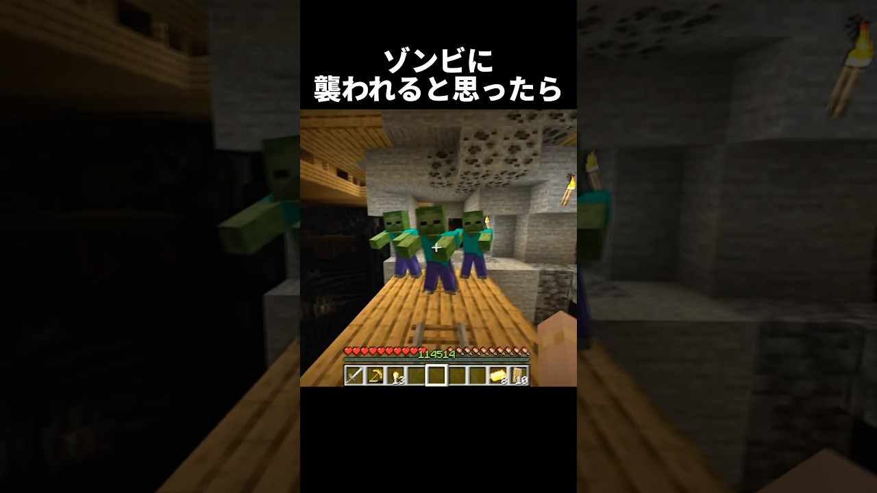 なにこれ(ぷりきゅきゅ) #shorts #マインクラフト #マイクラ
