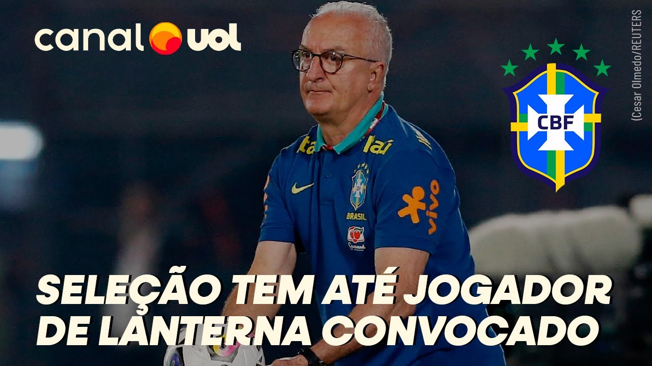 SELEÇÃO BRASILEIRA TEM ATÉ JOGADOR DE LANTERNA CONVOCADO PARA JOGOS CONTRA CHILE E PERU