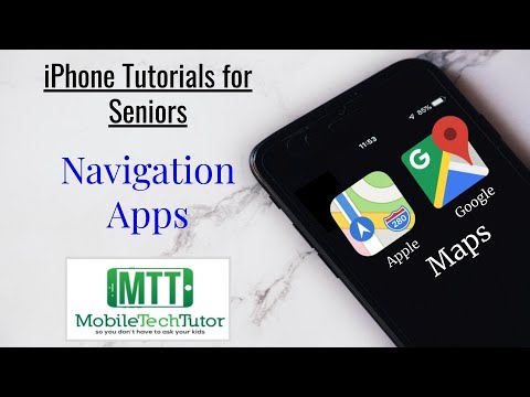 Google Maps tutorial for seniors
