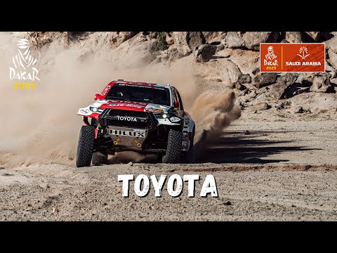 ダカール・ラリー2023 ToyotaGazooRacingチームのステージ1ハイライト動画
