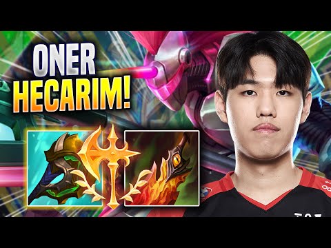 ONER IS SO CRAZY WITH HECARIM! - T1 Oner Plays Hecarim JUNGLE vs Graves! | Season 2022