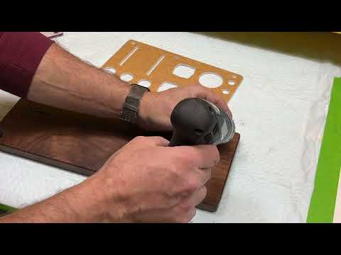 Making a dab tool rack tray