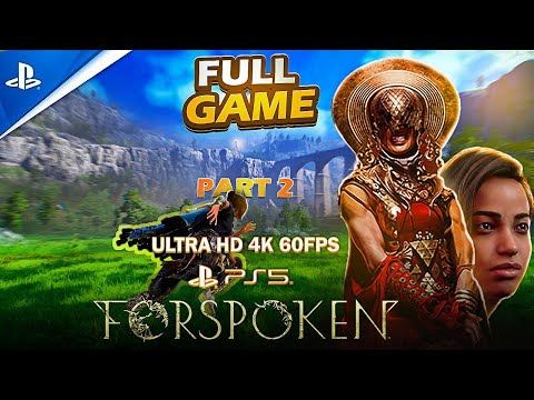 Forspoken - PS5 Full Gameplay Walkthrough - No Commentary [4K 60FPS] Part 2