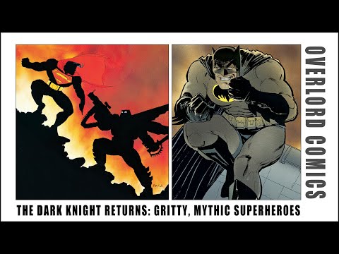 The Dark Knight Returns: Gritty, Mythic Superheroes