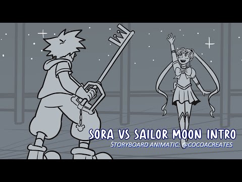Sora vs Sailor Moon Storyboard Intro Animatic