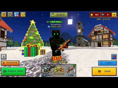 Pixel Gun 3D Gameplay on Silent School
